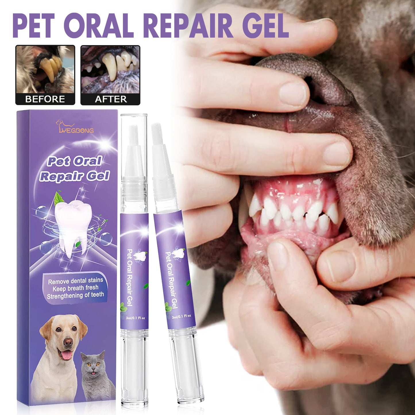 Pet Oral Repair Gel